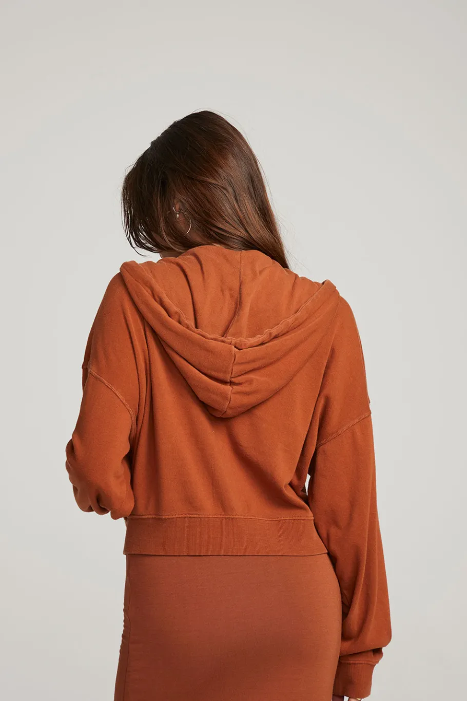 Fashion Chaser Brand Abilene Whiskey Zip Up Hoodie