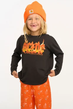 Discount Chaser Brand AC/DC For Those About To Rock Boys Long Sleeve