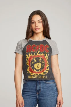 Cheap Chaser Brand AC/DC Highway To Hell Tee