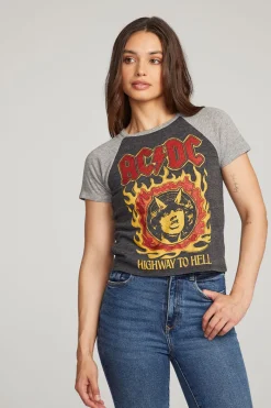 Cheap Chaser Brand AC/DC Highway To Hell Tee