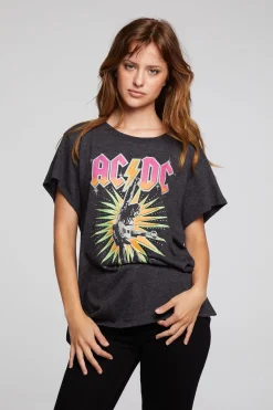 Clearance Chaser Brand AC/DC Let There Be Rock Tee