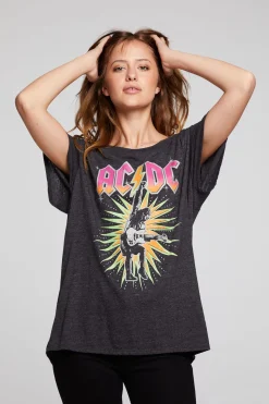 Clearance Chaser Brand AC/DC Let There Be Rock Tee