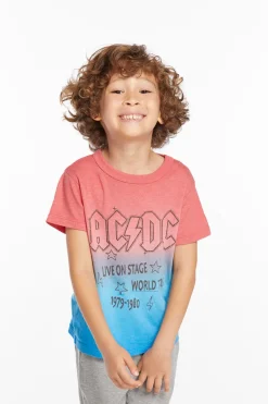 Shop Chaser Brand AC/DC Live On Stage Boys Tee