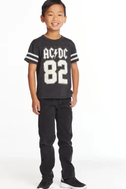 Hot Chaser Brand AC/DC Tour 82 Boys Triblend Crew Neck Tee