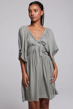Flash Sale Chaser Brand Adele Sage Mini Dress