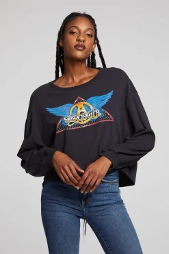 New Chaser Brand Aerosmith Rock In A Hard Place Long Sleeve