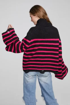 Online Chaser Brand Aimee Melrose Stripe Pullover