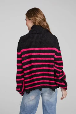 Online Chaser Brand Aimee Melrose Stripe Pullover