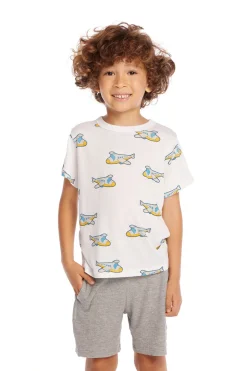 Hot Chaser Brand Airplane Boys Tee