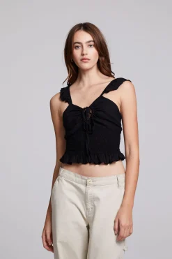 Cheap Chaser Brand Alessia Black Blouse