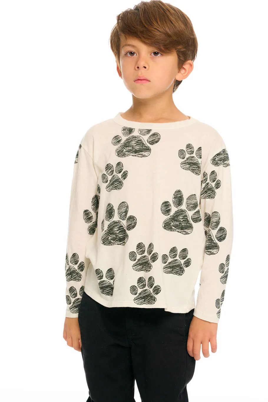 Cheap Chaser Brand All Over Dog Paw Charity Shirt