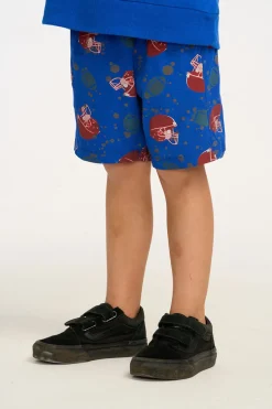 Online Chaser Brand All Over Football Helmet Boys Shorts