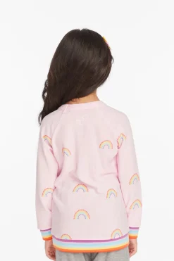 Outlet Chaser Brand All Over Rainbow Girls Pullover