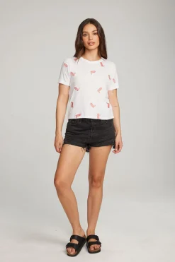 Fashion Chaser Brand Allover Cowboy Boot Tee