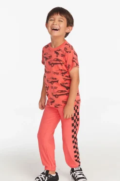 Shop Chaser Brand Allover Racer Boys Tee