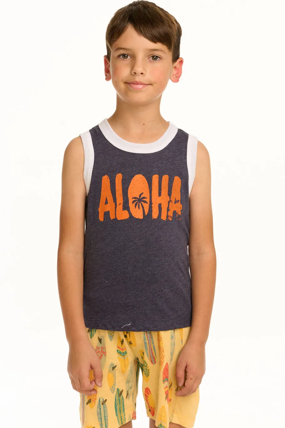 Discount Chaser Brand Aloha Recycled Vintage Jersey Boys Tank