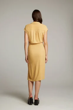 Shop Chaser Brand Atlantic Parchment Midi Dress