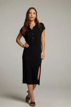 Cheap Chaser Brand Atlantic True Black Midi Dress