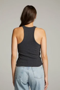 Online Chaser Brand August Black Tank Top