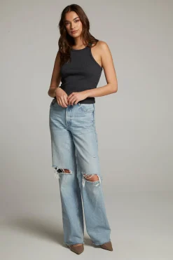 Online Chaser Brand August Black Tank Top
