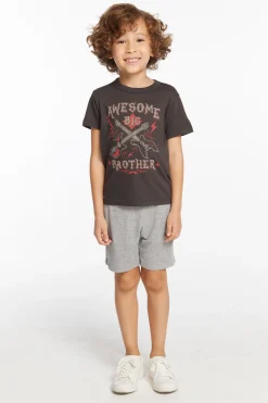 Discount Chaser Brand Awesome Big Brother Boys Tee