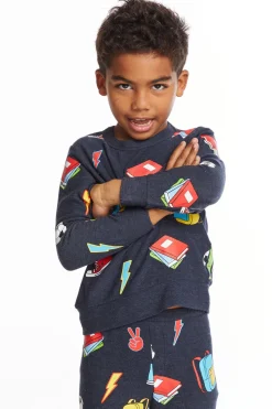 Outlet Chaser Brand Back To School Boys Long Sleeve