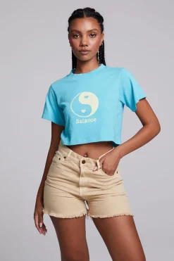 Store Chaser Brand Balance Crop Tee