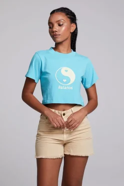 Store Chaser Brand Balance Crop Tee