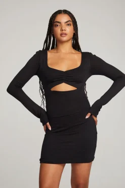 Cheap Chaser Brand Bay Licorice Mini Dress