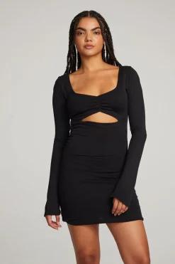 Cheap Chaser Brand Bay Licorice Mini Dress