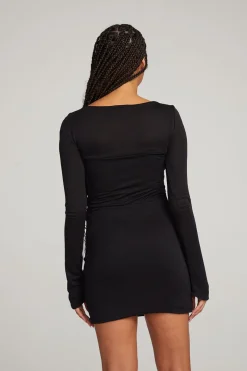 Cheap Chaser Brand Bay Licorice Mini Dress