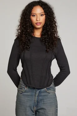 Sale Chaser Brand Baysidee Licorice Long Sleeve