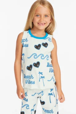 Shop Chaser Brand Beach Vibes Girls Millie Tank