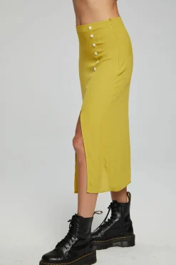 Sale Chaser Brand Belle Midi Skirt - Kiwi