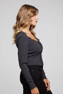 Flash Sale Chaser Brand Betsey Licorice Long Sleeve