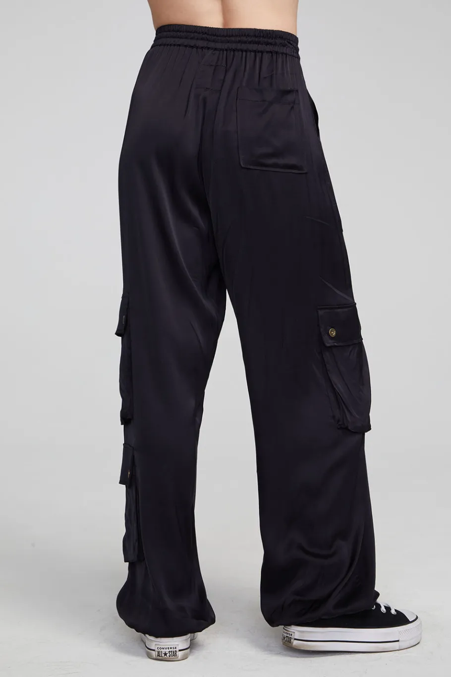 Store Chaser Brand Billyy Shadow Black Trousers