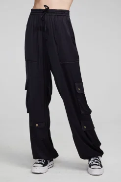 Store Chaser Brand Billyy Shadow Black Trousers