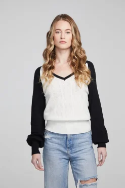 Sale Chaser Brand Blackheart Shadow & White Star Long Sleeve