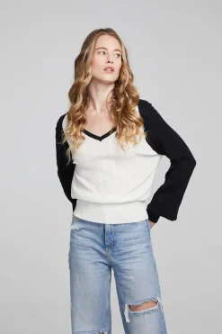 Sale Chaser Brand Blackheart Shadow & White Star Long Sleeve
