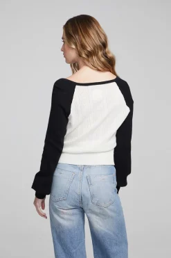 Sale Chaser Brand Blackheart Shadow & White Star Long Sleeve