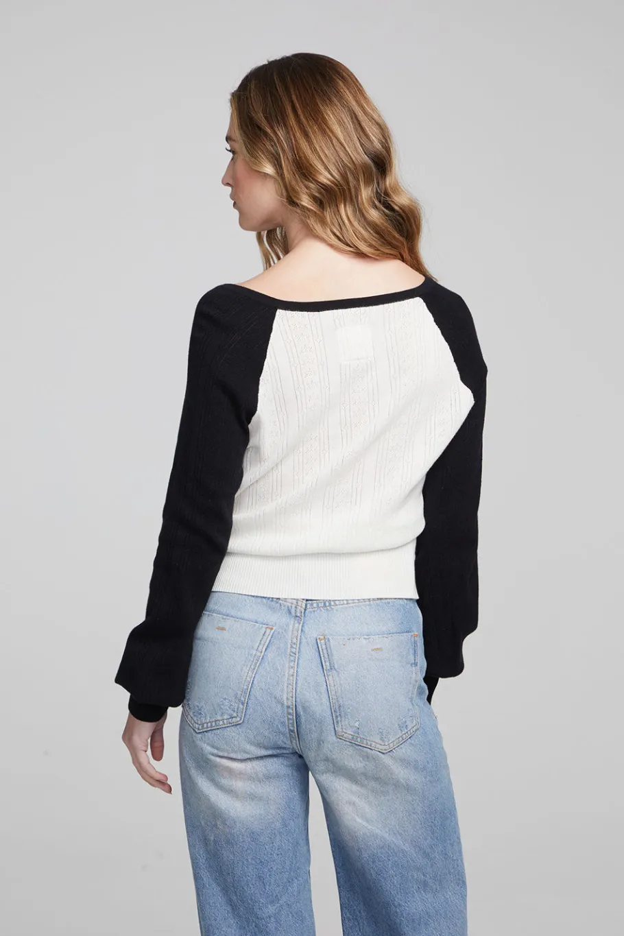 Sale Chaser Brand Blackheart Shadow & White Star Long Sleeve