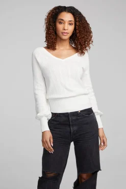 Online Chaser Brand Blackheart White Star Long Sleeve