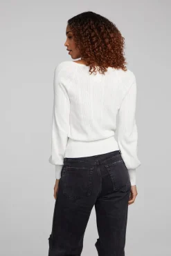 Online Chaser Brand Blackheart White Star Long Sleeve