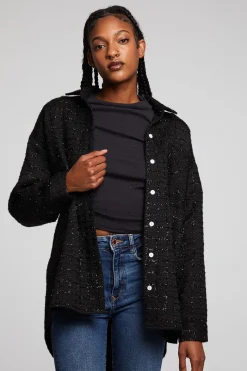 Flash Sale Chaser Brand Blake Licorice Button Down
