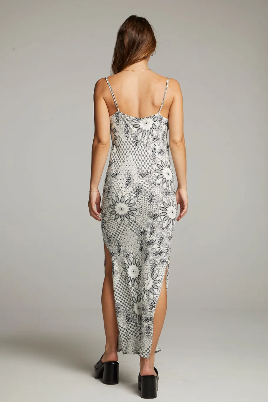 Online Chaser Brand Bleeker Paisley Bandana Slip Dress