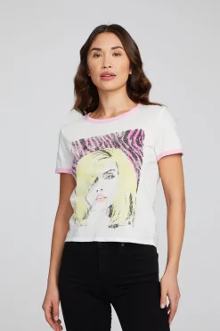 Discount Chaser Brand Blondie Punk Poster Ringer Tee