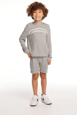 New Chaser Brand Boat Day Heather Grey Boys Shorts