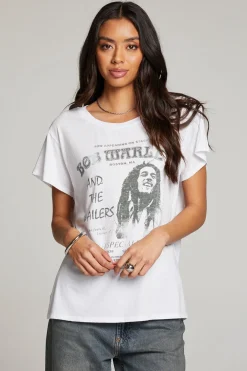 Best Sale Chaser Brand Bob Marley Harvard Stadium Tee
