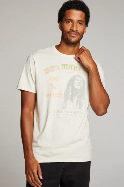Flash Sale Chaser Brand Bob Marley On Stage Mens Tee