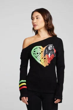 Outlet Chaser Brand Bob Marley One Love Long Sleeve
